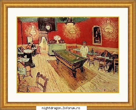 foto tablouri van gogh night cafe