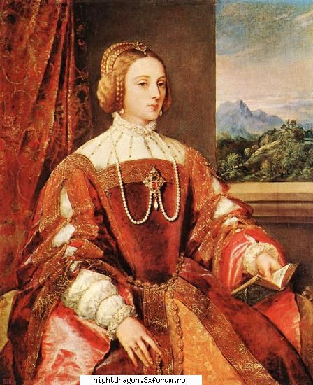 titian (tiziano vecellio) isabel