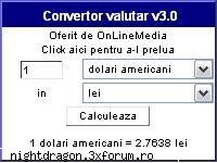 curs valutar pentru site-ul tau fa-ti site-ul dinamic adauga cursul valutar selectie pentru moneda