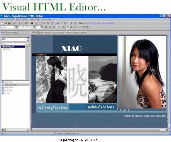 download pagebreeze free html editor    editoare html