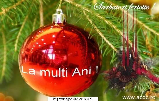 . felicitari de sarbatori - craciun , anul nou