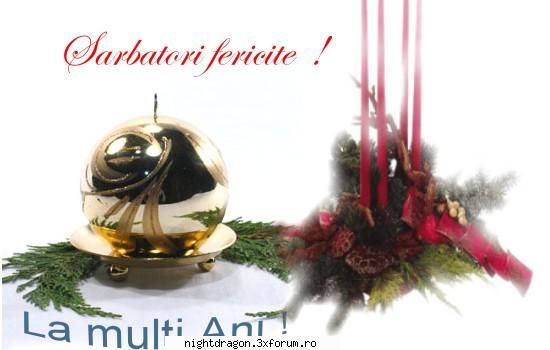 . felicitari de sarbatori - craciun , anul nou