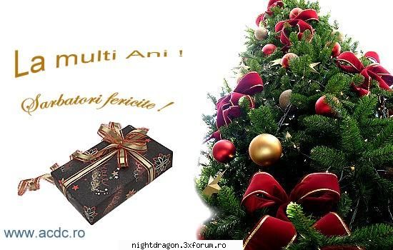 . felicitari de sarbatori - craciun , anul nou
