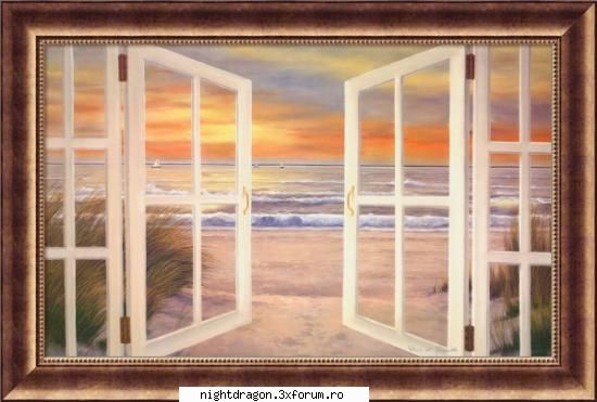 Foto tablouri - Diane Romanello, "Sunset Beach" O imagine - Pictura