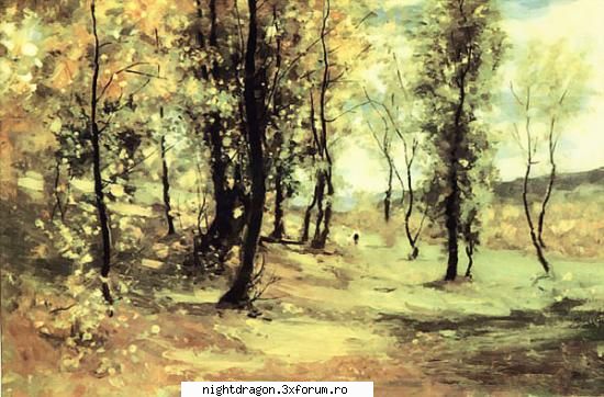 Foto tablouri - N. Grigorescu, "Luminis" - Pictura