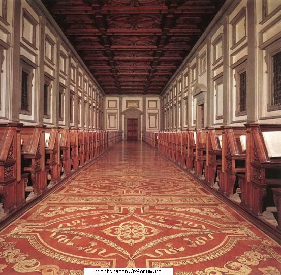 Michelangelo Buonarroti - Biblioteca Medicea-Laurenziana - Sculptura