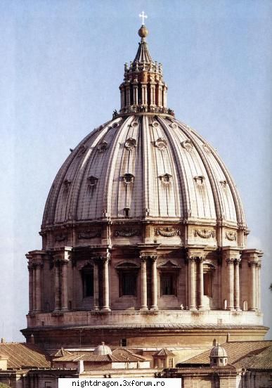 Michelangelo Buonarroti - Domul Catedralei Sf. Petru, Vatican - Sculptura