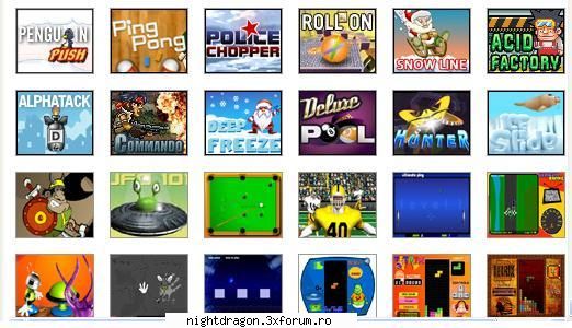 Online games .... more than 400 games - Play online your favorites games. More than 400 - Jocuri