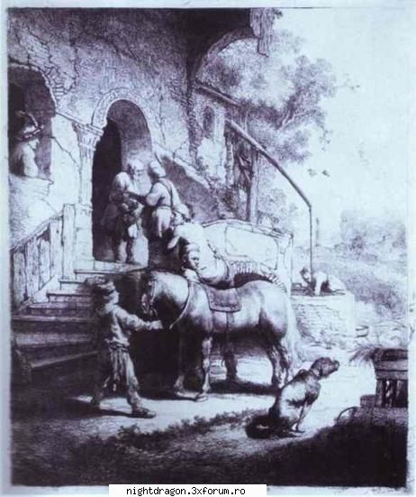Rembrandt - "Bunul Samaritean" - Pictura