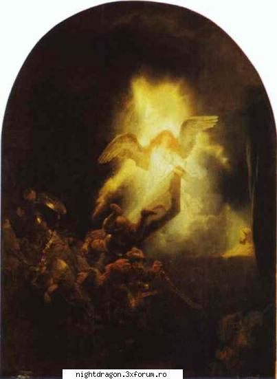 Rembrandt - "Invierea lui Christos" - Pictura