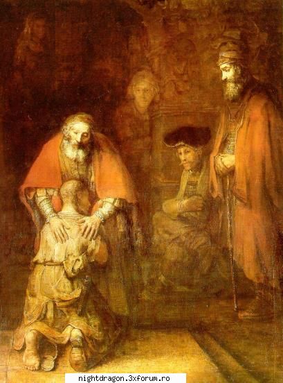 Rembrandt - "Intoarcerea fiului risipitor" - Pictura