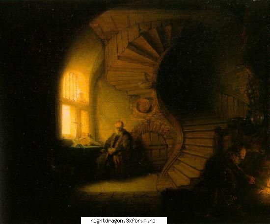 Rembrandt2 - Filosof meditand - Pictura