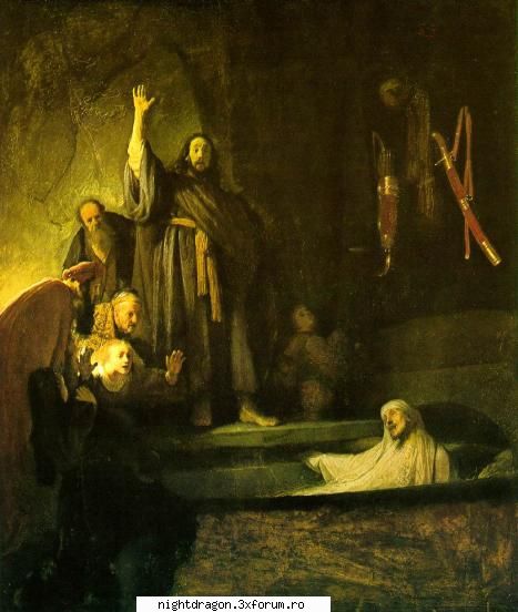 Rembrandt2 - Invierea lui Lazar - Pictura