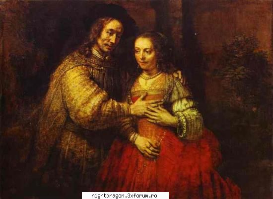 Rembrandt2 - Logodnica evreica - Pictura