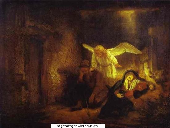 Rembrandt2 - Visul Sf. Iosif - Pictura