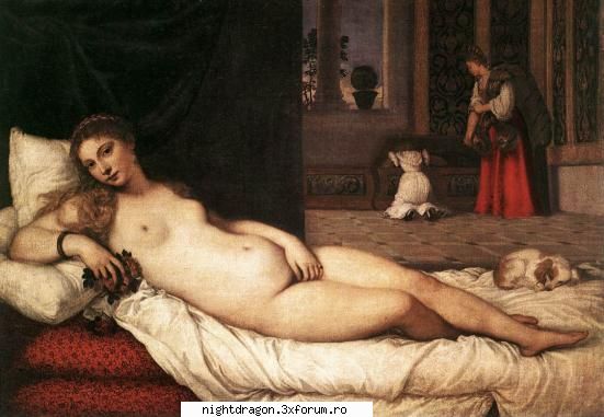 Titian (Tiziano Vecellio) - ÃŽn rÃ¢ndul curţilor princiare la care - Pictura