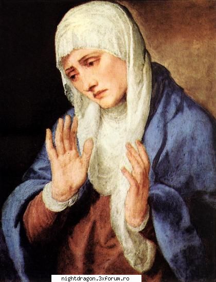 Titian (Tiziano Vecellio) - "Mater Dolorosa" - Pictura