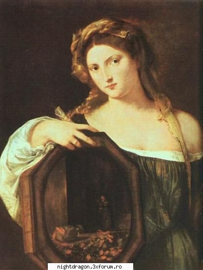 Titian (Tiziano Vecellio) - "Dragoste profana" - Pictura